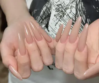 ネイル By moonネイル 🌷ワンホン/韓国風のネイルデザイン