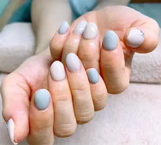 ネイル ⭐︎休業中の練習⭐︎ JNA認定講師髙橋のネイルデザイン