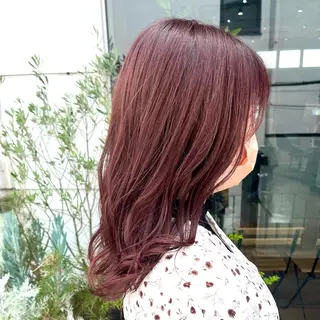 ロング カラー うるツヤハイトーン✨ /西川郁巳のヘアスタイル