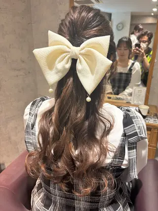 ロング カラー ヘアアレンジ Aloa横浜所属・トップスタイリスト Shoyaのヘアスタイル