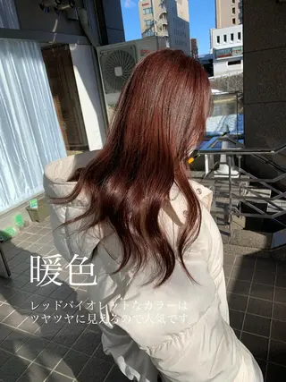 ロング カラー flocci🌙 フロクシのヘアスタイル