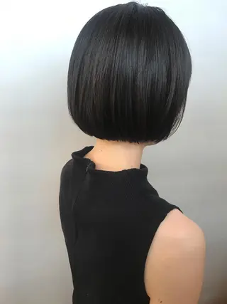ショート カラー ショートボブ💗 ヤマネシオリのヘアスタイル