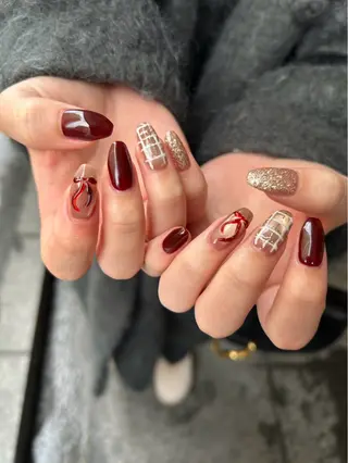 ネイル NAIL Salon IP所属・長谷川 奈緒美のネイルデザイン