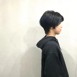 ショート カラー ボブ/ショート/ 白髪染め/メンズ葛西のヘアスタイル