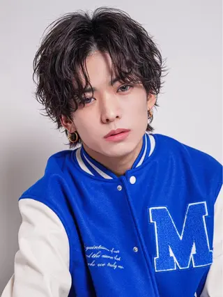 パーマ メンズ メンズヘアセンス宇田川交番前店所属・メンズ特化 /パーマ/大窪歩輝のヘアスタイル