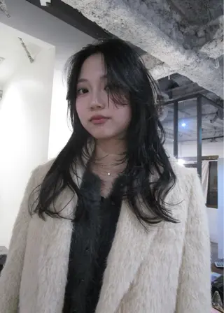 ロング カラー yu maのヘアスタイル