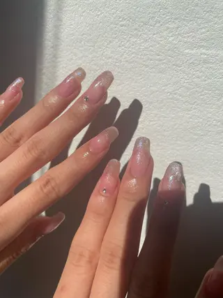 ネイル 束感まつ毛/ネイル/ LED♥KIRARAのマツエク・マツパデザイン