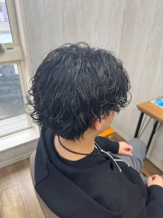 パーマ 阿部 海翔のヘアスタイル