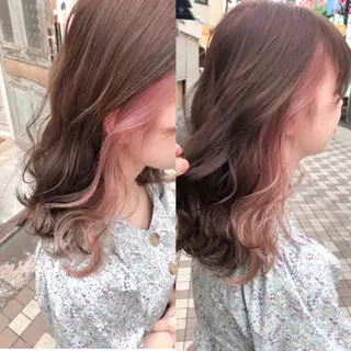 ミディアム カラー XYZ新宿所属・⭐️DAIKI⭐️ ハイトーン/髪質改善のヘアスタイル