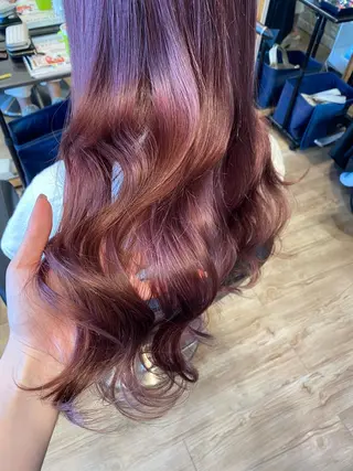 カラー 早川 真幸のヘアスタイル