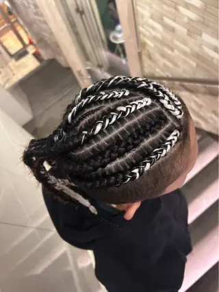 ヘアアレンジ メンズ LOM/メンズサロン 狸小路7丁目のヘアスタイル