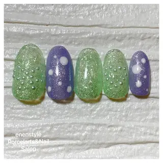 ミディアム ネイル 👑enen style👑のネイルデザイン