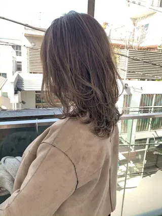 ミディアム カラー ショート/レイヤー なら石井知希のヘアスタイル