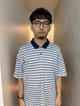 ショート パーマ メンズ 🇰🇷カルマパーマ kaito🇰🇷のヘアスタイル