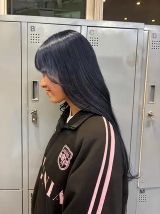 ロング ☘️かわいいハイトー ン☘️nonokaのヘアスタイル