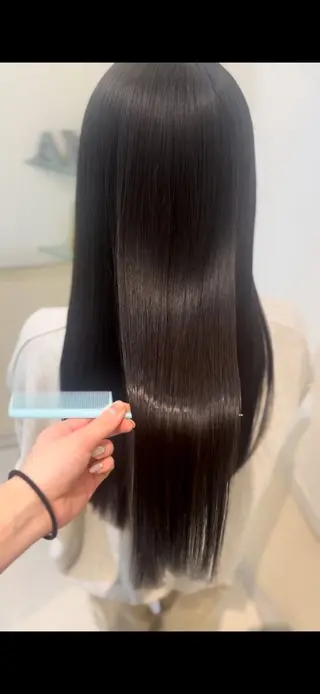 ロング 透けるbrown カラー🎗♡yukaのヘアスタイル