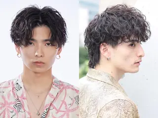 パーマ メンズ 'メンズ職人🔥 トレンドパーマ🔥のヘアスタイル