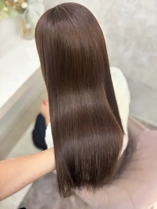 ミディアム 💘Kurea💘 艶髪/韓国/暗髪のヘアスタイル