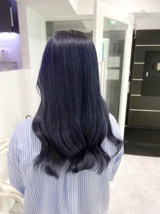 カラー 🤍ྀི透ける寒色 Cocoa🤍ྀིのヘアスタイル