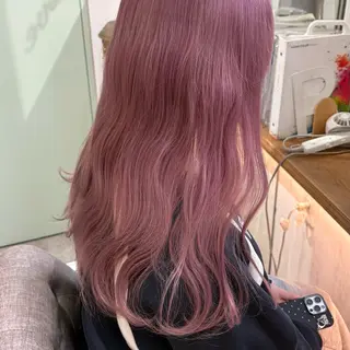 ロング カラー RINO/似合わせ /女性専用/暖色🥡のヘアスタイル