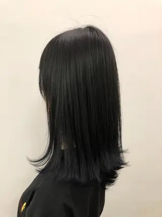 ミディアム カラー brace今里店店長 加井直樹のヘアスタイル