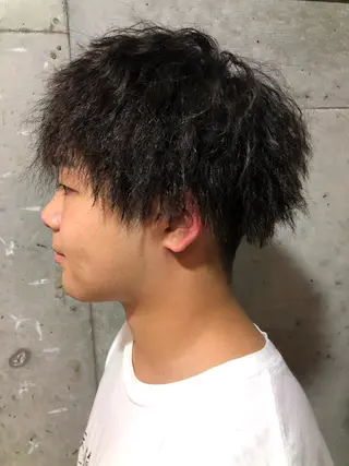 メンズ エクステ指名No.1 【店長】橘田のヘアスタイル