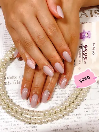 ネイル ラベンダー💖日暮里 ルル💖ネイルのネイルデザイン