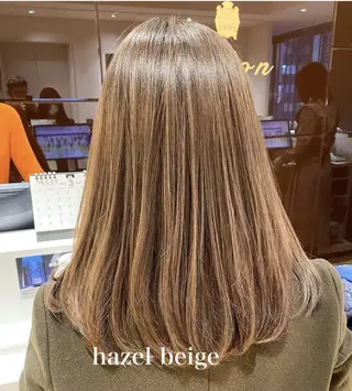 カラー セミロング 銀座店長🌟 片山雄太のヘアスタイル