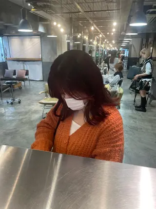 ミディアム カラー ショートカット募集中 /NAGISAのヘアスタイル