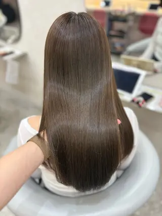 ロング カラー 新宿/韓国ヘア 中明度カラー/かやのヘアスタイル