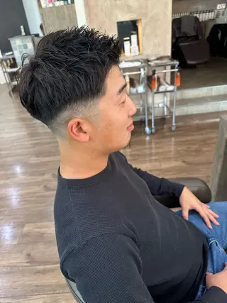 ショート 小川 音哉「fluer」のヘアスタイル