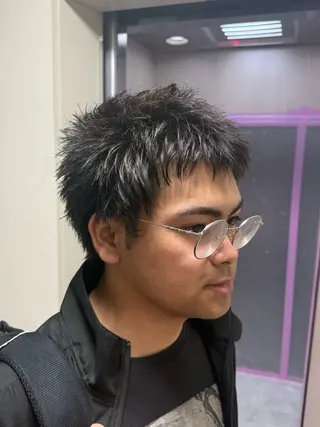 メンズ カラー/パ ーマ/松野和志のヘアスタイル