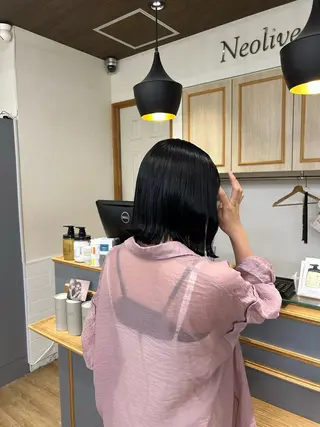 ミディアム ️暖色/透明感カラー 🌸ひなた🌸のヘアスタイル