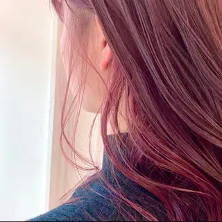 ミディアム カラー ヘアアレンジ JYUNESU表参道所属・韓国ヘア🇰🇷🎀 透明感カラーのヘアスタイル