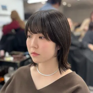 ミディアム 田島拓海 ボブカットのヘアスタイル