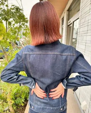 カラー 榊 桜のヘアスタイル