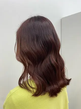 セミロング カラー lar 立川南口所属・砂岡 里奈のヘアスタイル