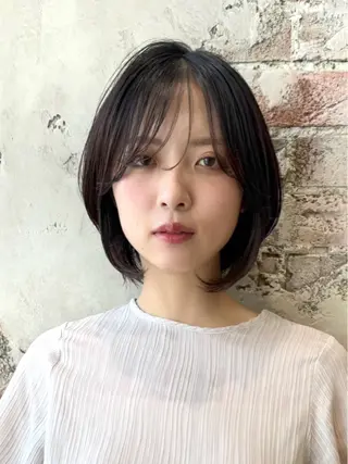 ショート カラー 💍新宿ショート 💍岩田莉奈のヘアスタイル