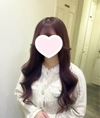 ロング 🎀透明感カラー🎀 ヘアメ／mikotoのヘアスタイル