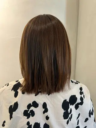 ミディアム カラー ITbyALBUM藤沢店所属・IT by ALBUM立川のヘアスタイル