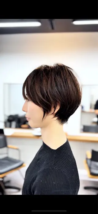 ショート カラー 表参道【髪質改善】 宮嶋勇太のヘアスタイル