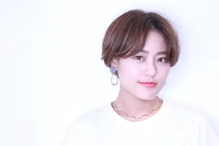 ショート カラー [店長]加地 峻のヘアスタイル