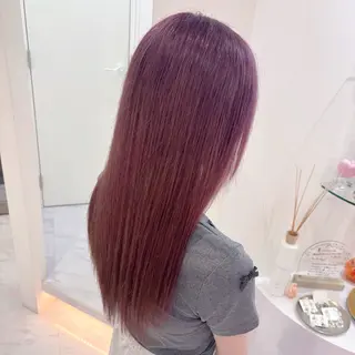ロング カラー Ayu🍯/栄/ブリ ーチカラー/ヘアメのヘアスタイル