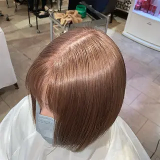 ショート カラー ヘアアレンジ ekolu北梅田店所属・梅田中崎町髪質改善 /オキヒロト/エコルのヘアスタイル