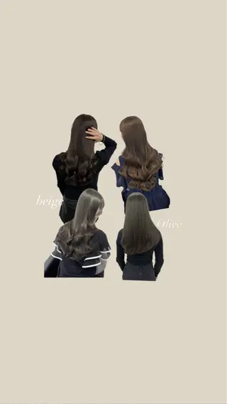 ロング 【ioe岡本】🐶 向井歩のヘアスタイル