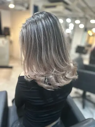 ミディアム カラー ✂️大門 巧✂️ LAFF難波店のヘアスタイル