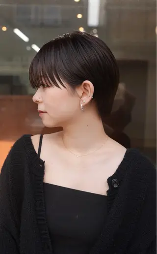 ショート ボブ/レイヤー/ ショートcovo代表のヘアスタイル