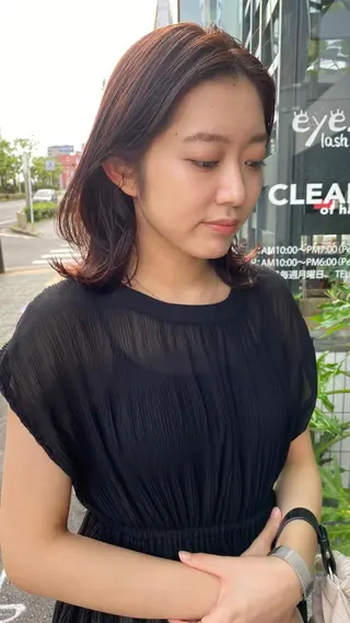 ミディアム momoka /ショート/ボブのヘアスタイル