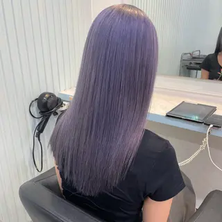 セミロング カラー Salowin池袋East 店3F所属・【美髪矯正/絹髪】 🎀hinano🎀のヘアスタイル