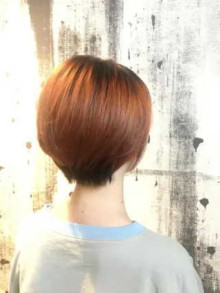 ショート 🧶ブリーチカラー TERU🧶のヘアスタイル
